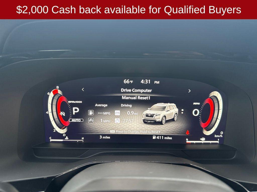 new 2026 Nissan Pathfinder car, priced at $48,487