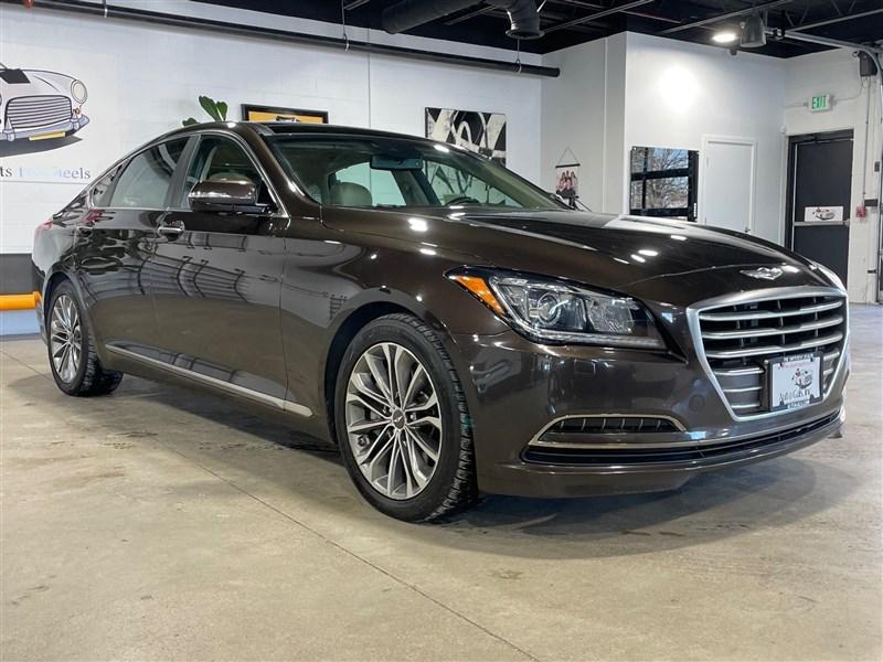 used 2015 Hyundai Genesis car, priced at $15,995