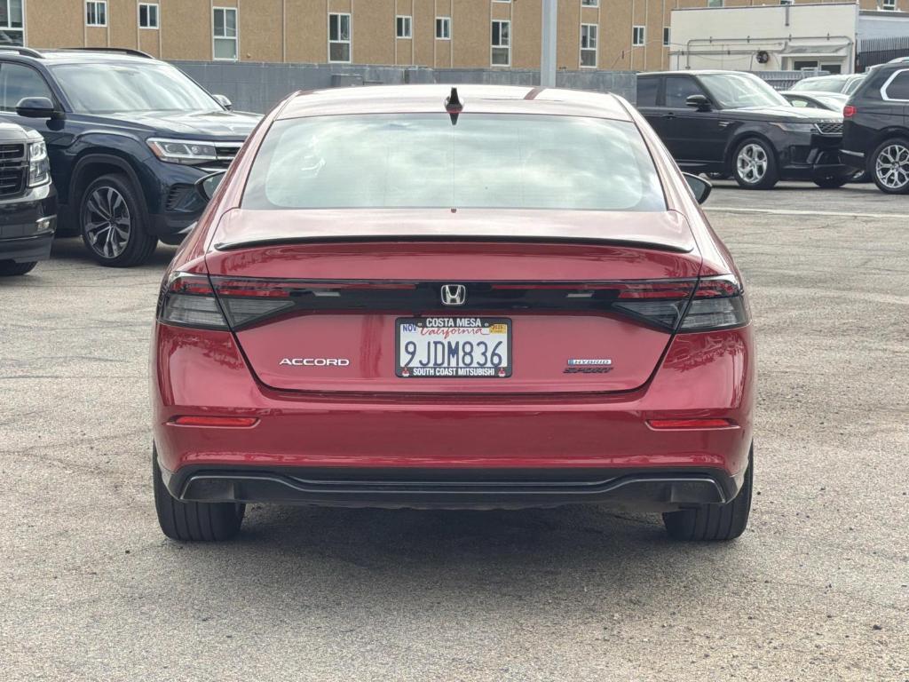 used 2024 Honda Accord Hybrid car, priced at $22,595