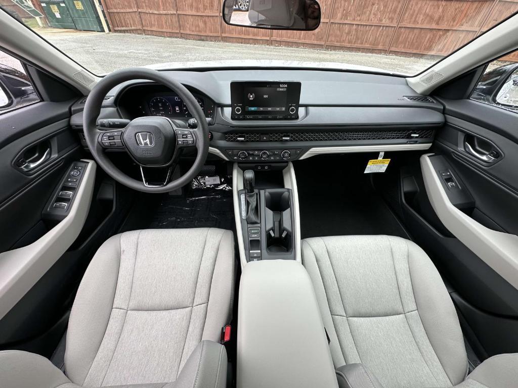 new 2025 Honda Accord car, priced at $30,995