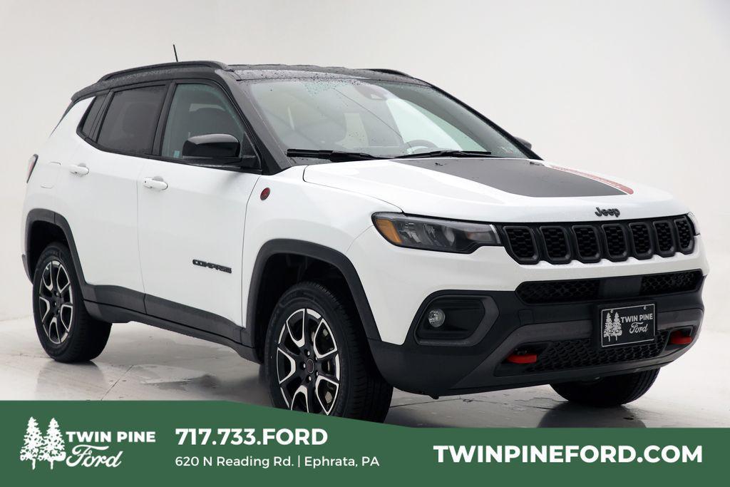 used 2025 Jeep Compass car, priced at $23,900
