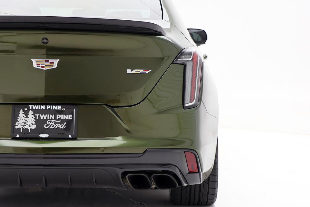 used 2023 Cadillac CT4-V car, priced at $52,000