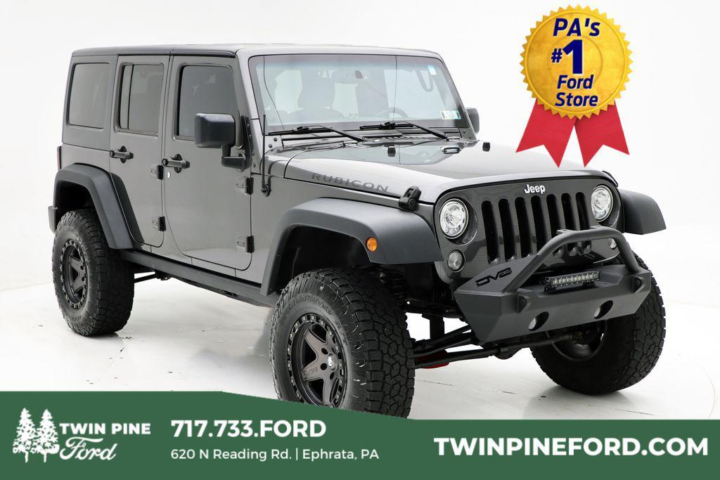 used 2017 Jeep Wrangler Unlimited car, priced at $21,900