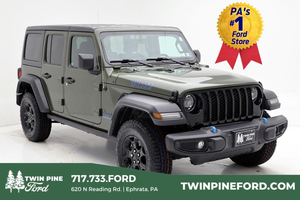 used 2023 Jeep Wrangler 4xe car, priced at $26,400