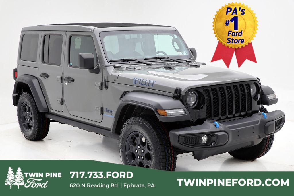 used 2023 Jeep Wrangler 4xe car, priced at $30,450