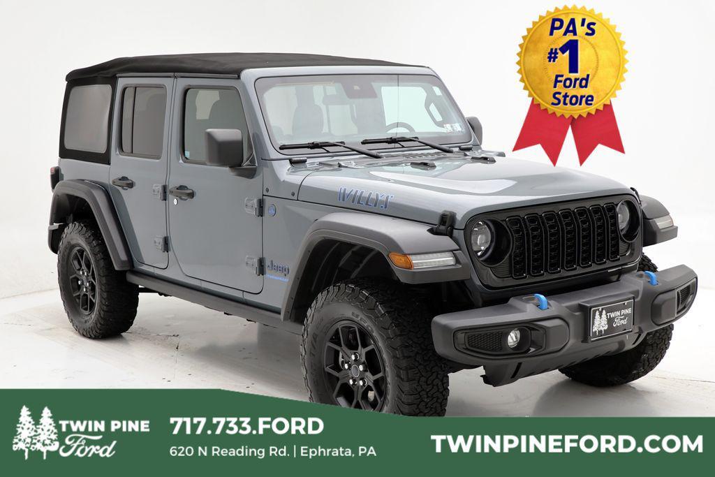 used 2024 Jeep Wrangler 4xe car, priced at $31,900