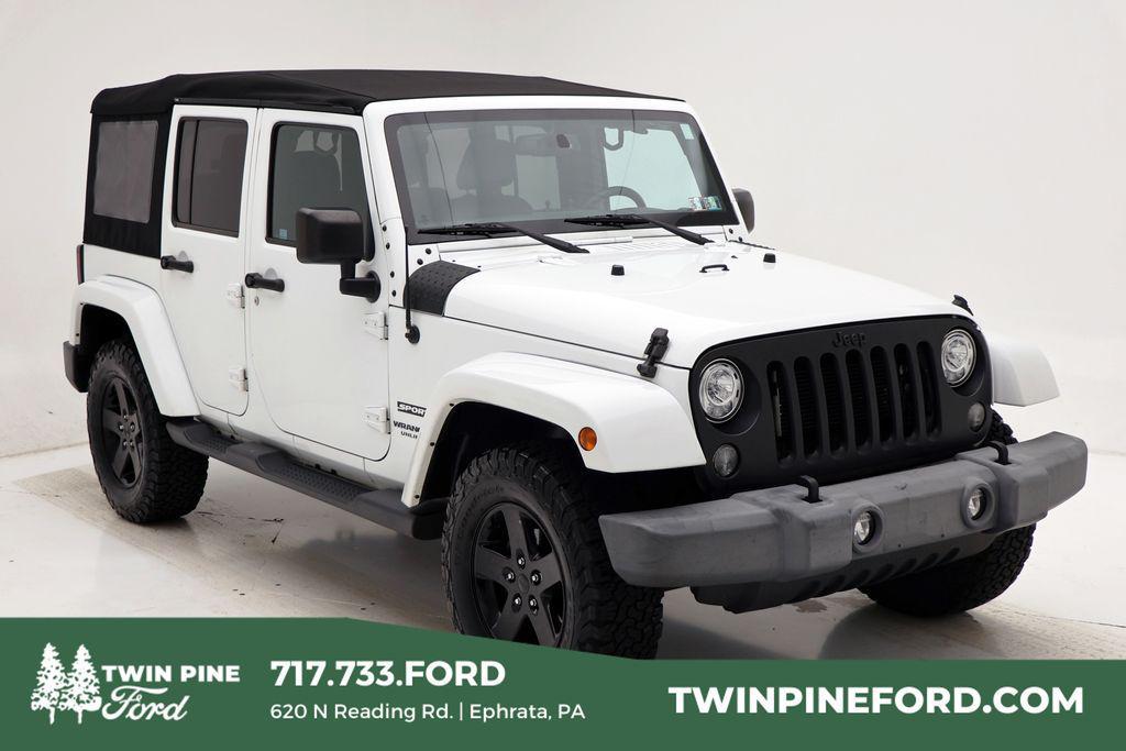 used 2017 Jeep Wrangler Unlimited car, priced at $15,995
