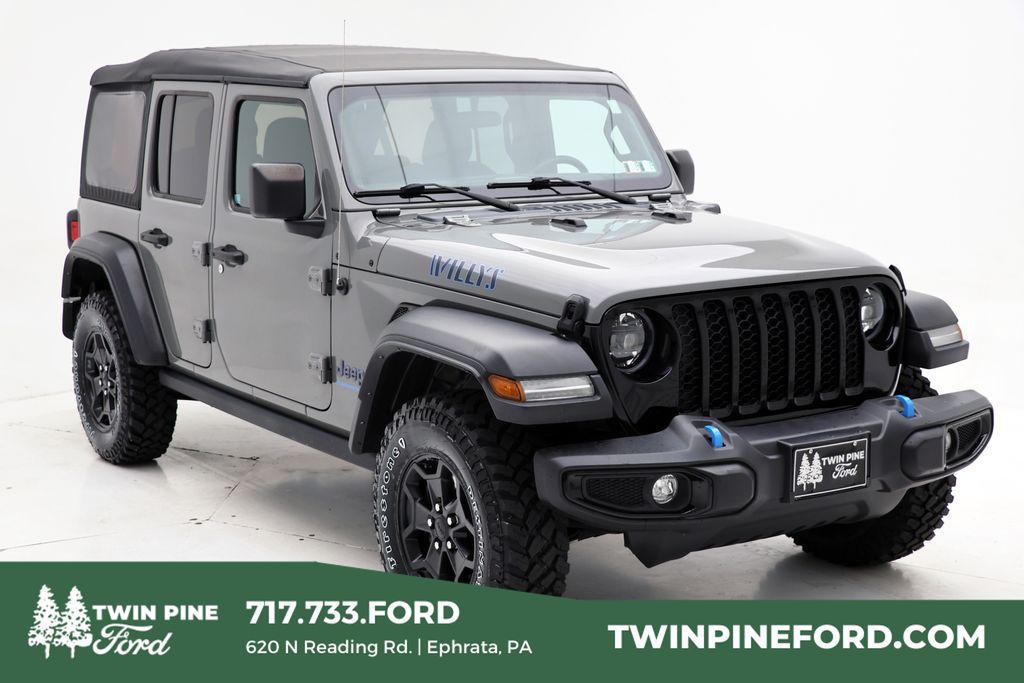 used 2023 Jeep Wrangler 4xe car, priced at $26,500