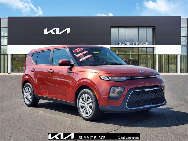 used 2021 Kia Soul car, priced at $11,677