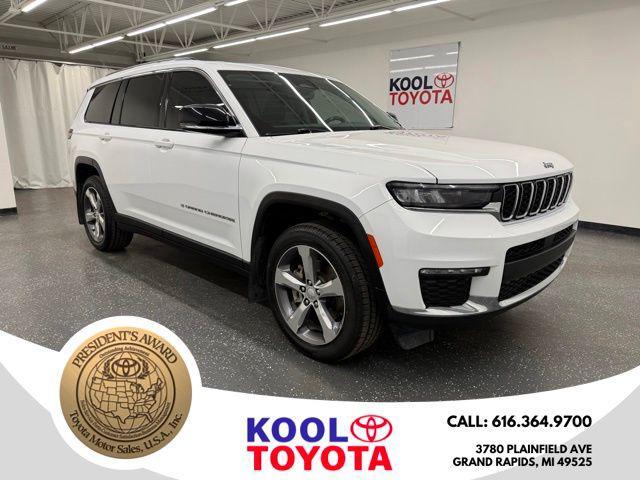 used 2021 Jeep Grand Cherokee L car, priced at $25,500