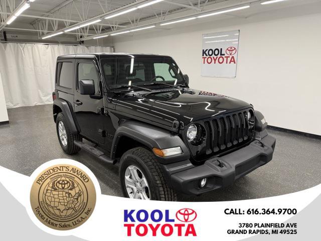 used 2021 Jeep Wrangler car, priced at $25,000