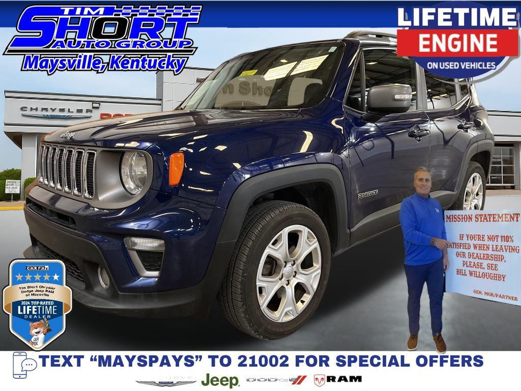 used 2020 Jeep Renegade car, priced at $14,999