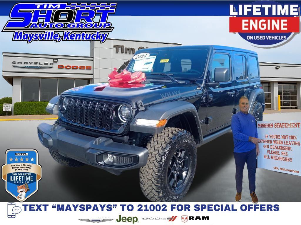 used 2024 Jeep Wrangler car, priced at $48,798