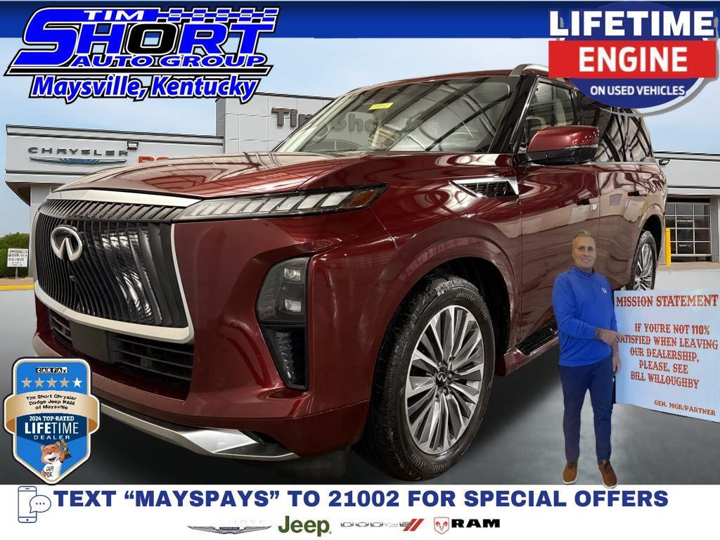 used 2025 INFINITI QX80 car, priced at $71,000