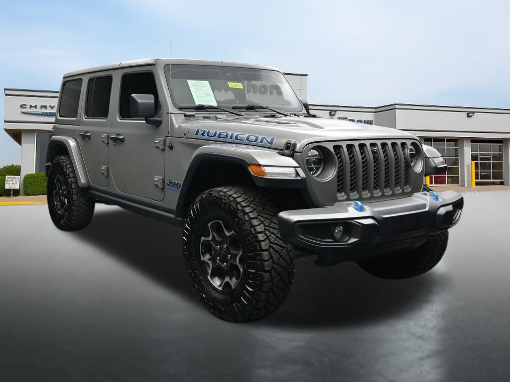 used 2022 Jeep Wrangler Unlimited 4xe car, priced at $35,072