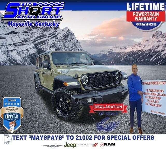 new 2026 Jeep Wrangler car, priced at $47,305