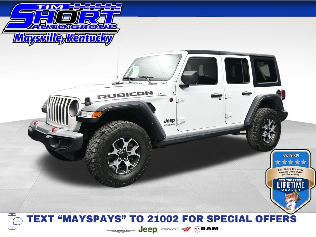 used 2021 Jeep Wrangler Unlimited car, priced at $25,399