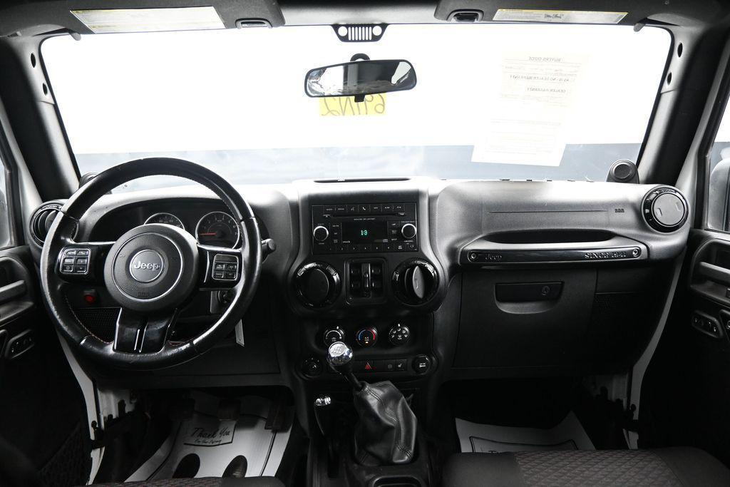 used 2012 Jeep Wrangler Unlimited car, priced at $10,798