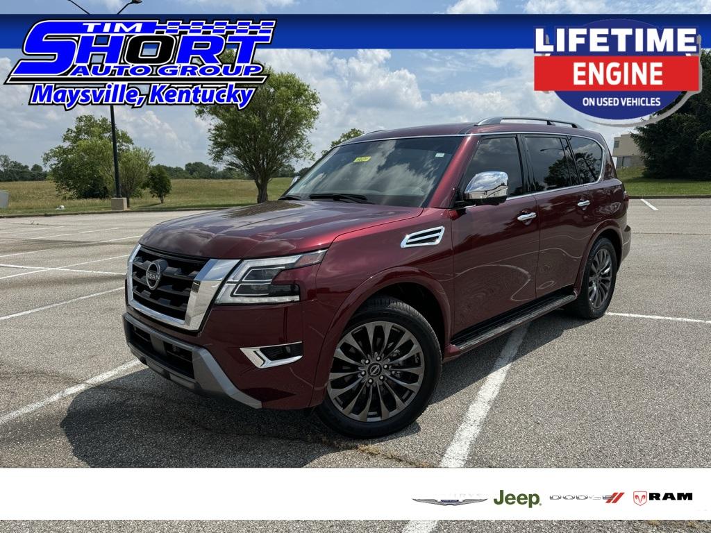 used 2023 Nissan Armada car, priced at $48,999