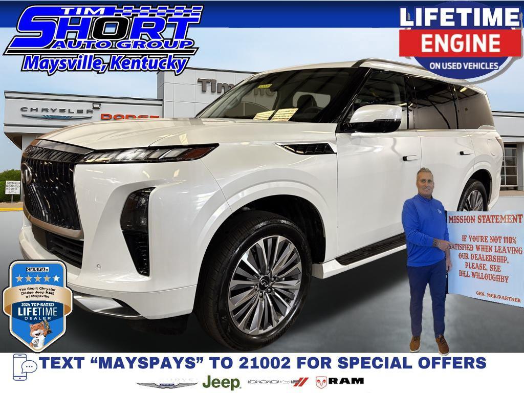 used 2025 INFINITI QX80 car, priced at $75,999