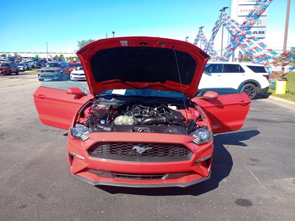 used 2022 Ford Mustang car, priced at $19,500
