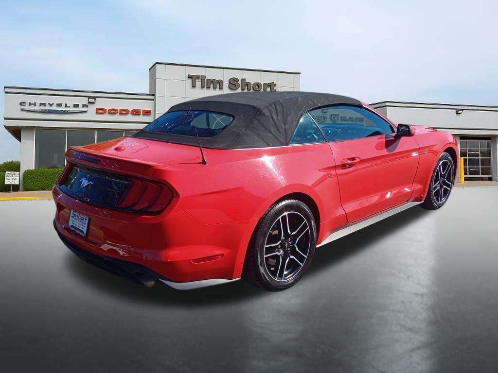 used 2022 Ford Mustang car, priced at $19,500
