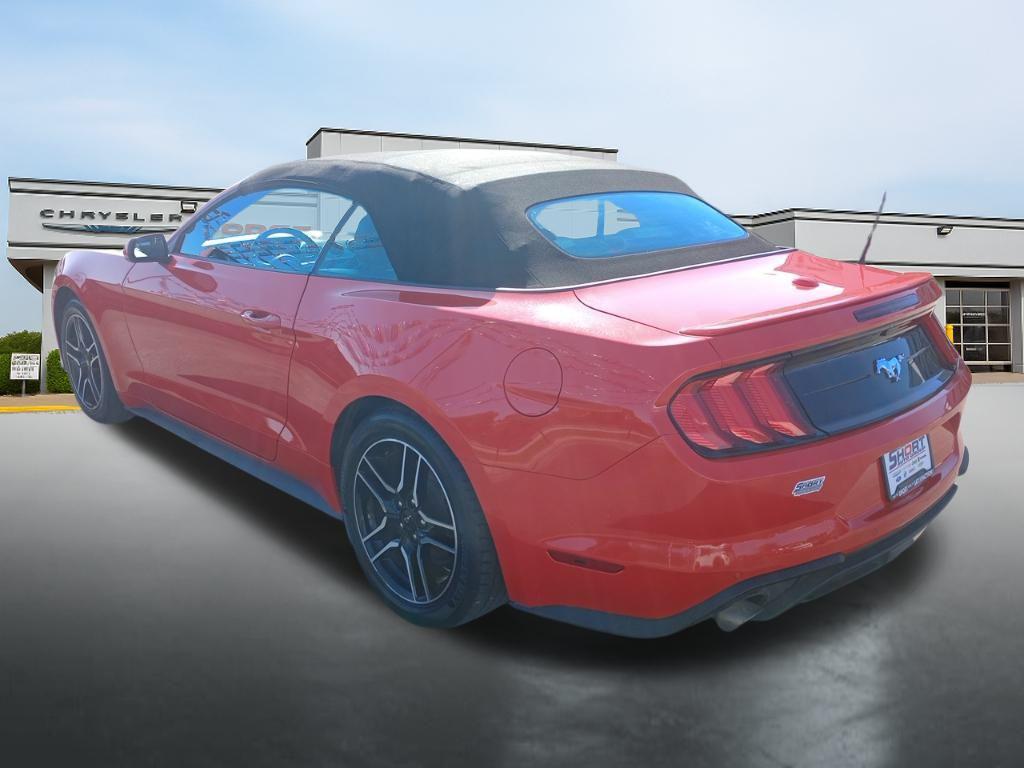 used 2022 Ford Mustang car, priced at $19,500