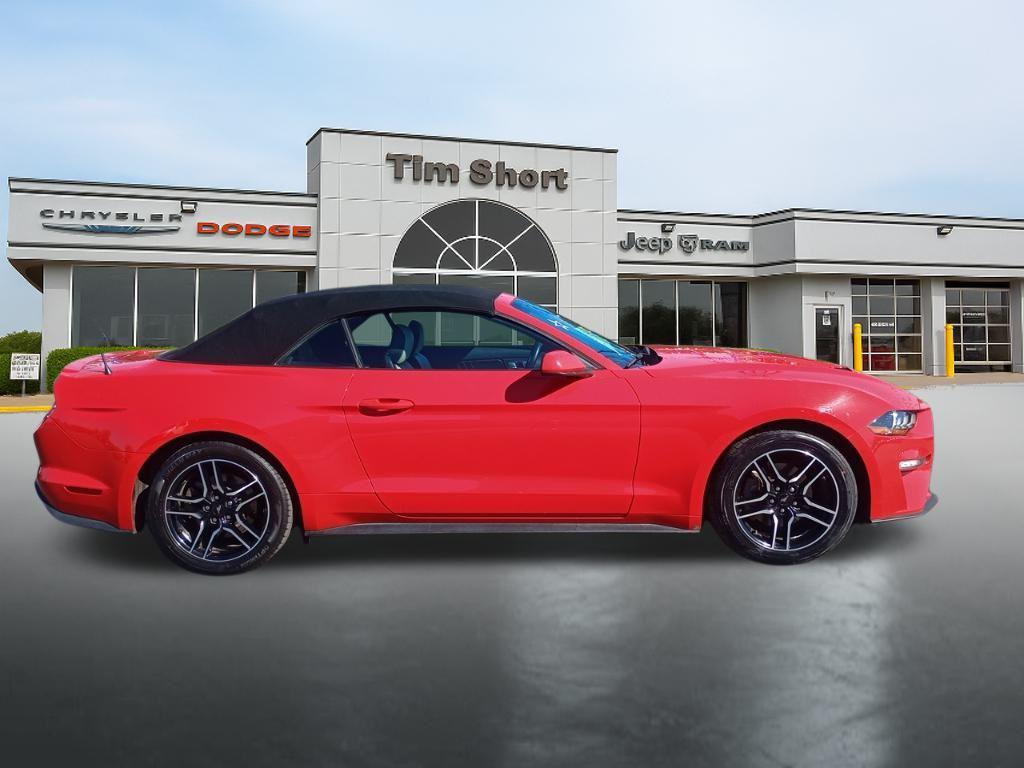 used 2022 Ford Mustang car, priced at $19,500
