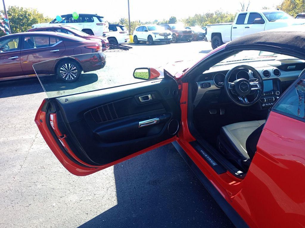 used 2022 Ford Mustang car, priced at $19,500
