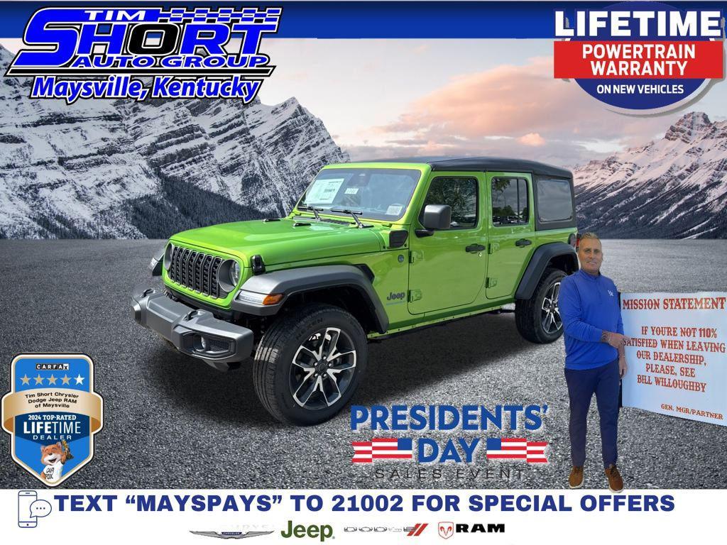 new 2025 Jeep Wrangler 4xe car, priced at $42,916