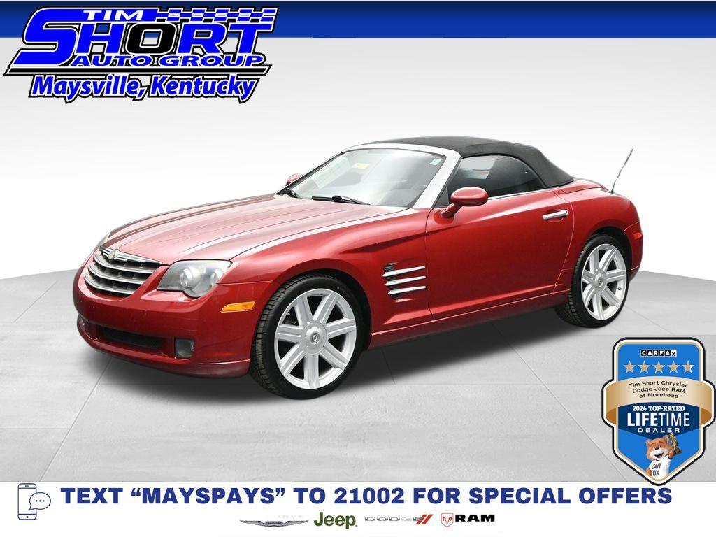 used 2005 Chrysler Crossfire car, priced at $8,999