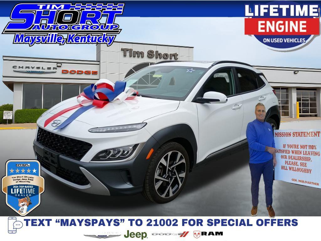 used 2022 Hyundai Kona car, priced at $19,999