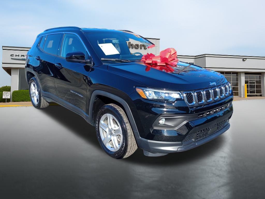used 2023 Jeep Compass car, priced at $19,000