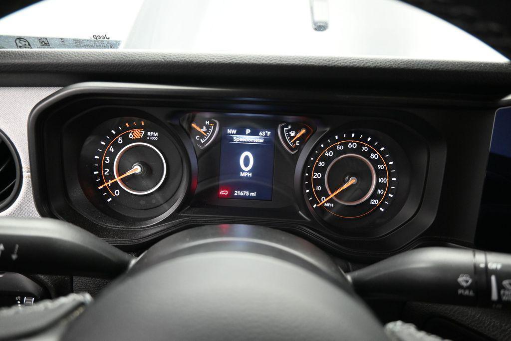 used 2025 Jeep Wrangler car, priced at $34,798