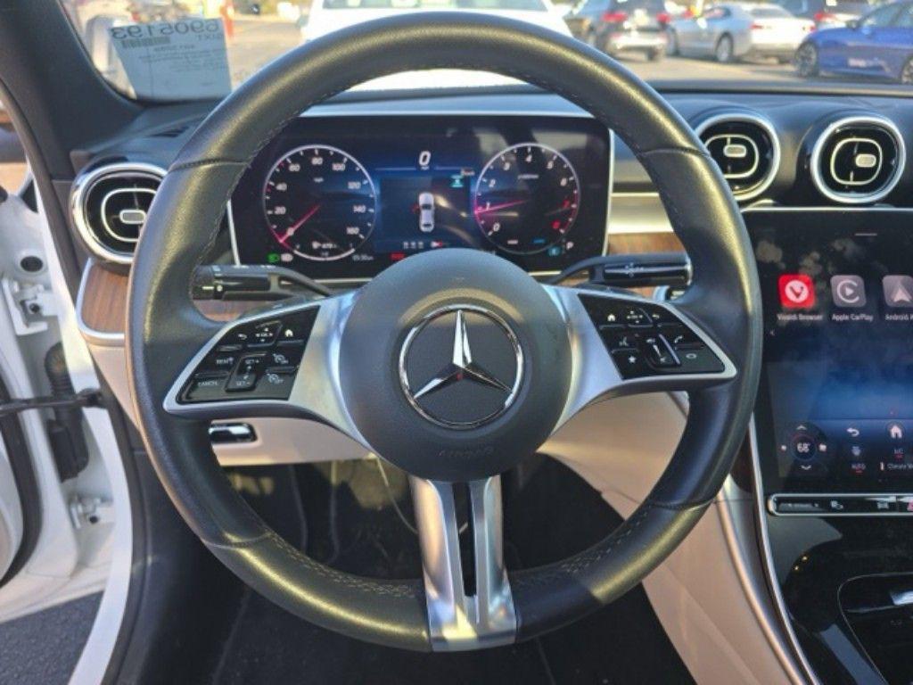 used 2025 Mercedes-Benz C-Class car, priced at $35,999