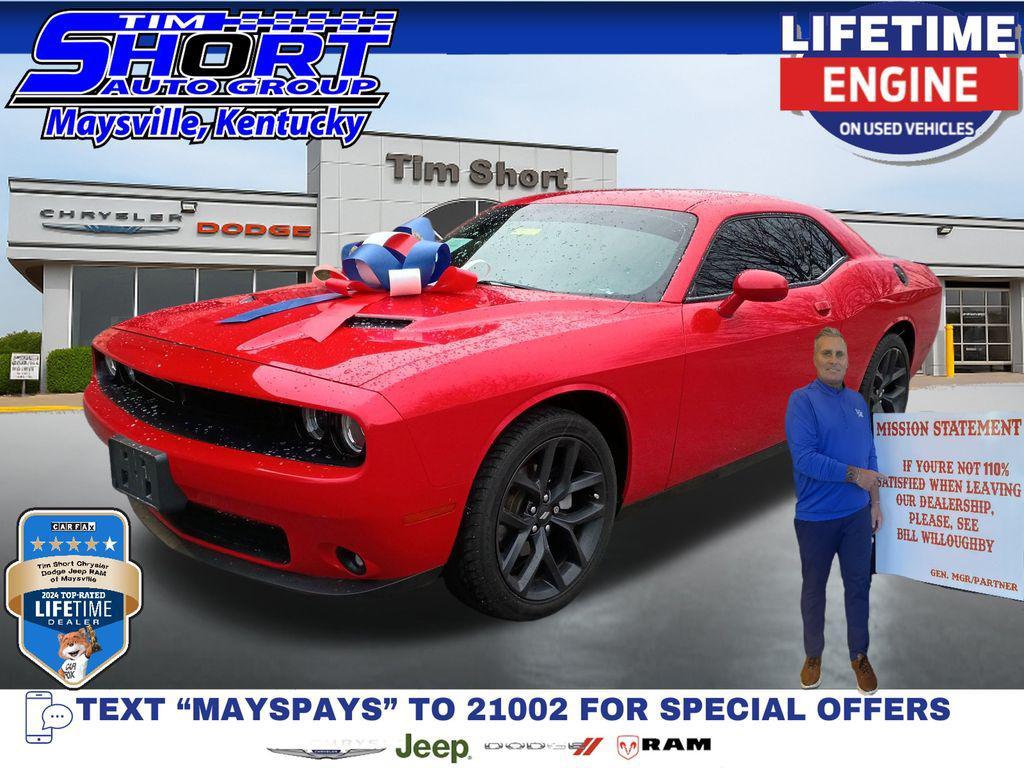 used 2021 Dodge Challenger car, priced at $18,897