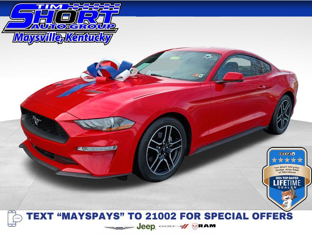 used 2018 Ford Mustang car, priced at $19,999