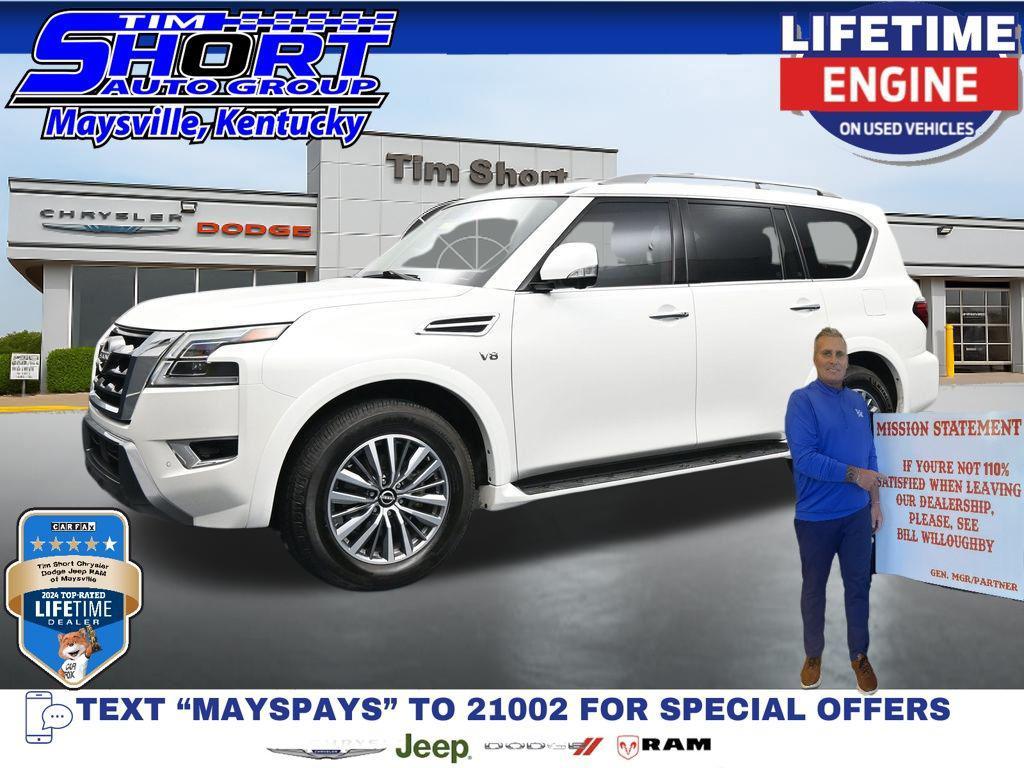 used 2022 Nissan Armada car, priced at $30,798
