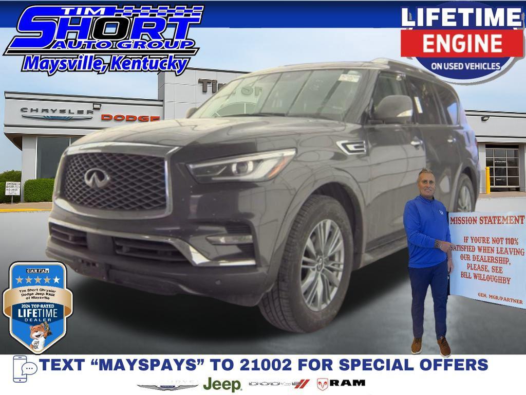 used 2024 INFINITI QX80 car, priced at $37,499