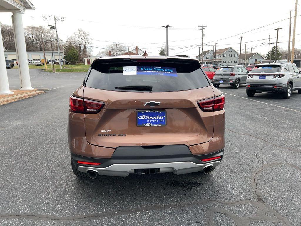 used 2024 Chevrolet Blazer car, priced at $27,900