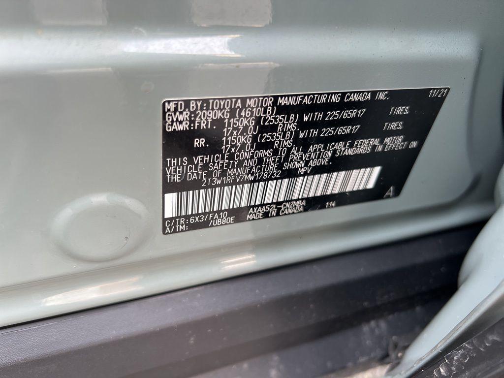 used 2021 Toyota RAV4 car, priced at $25,900