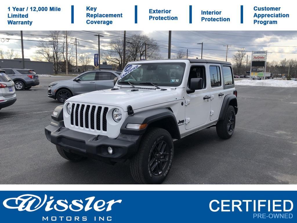 used 2024 Jeep Wrangler car, priced at $30,900