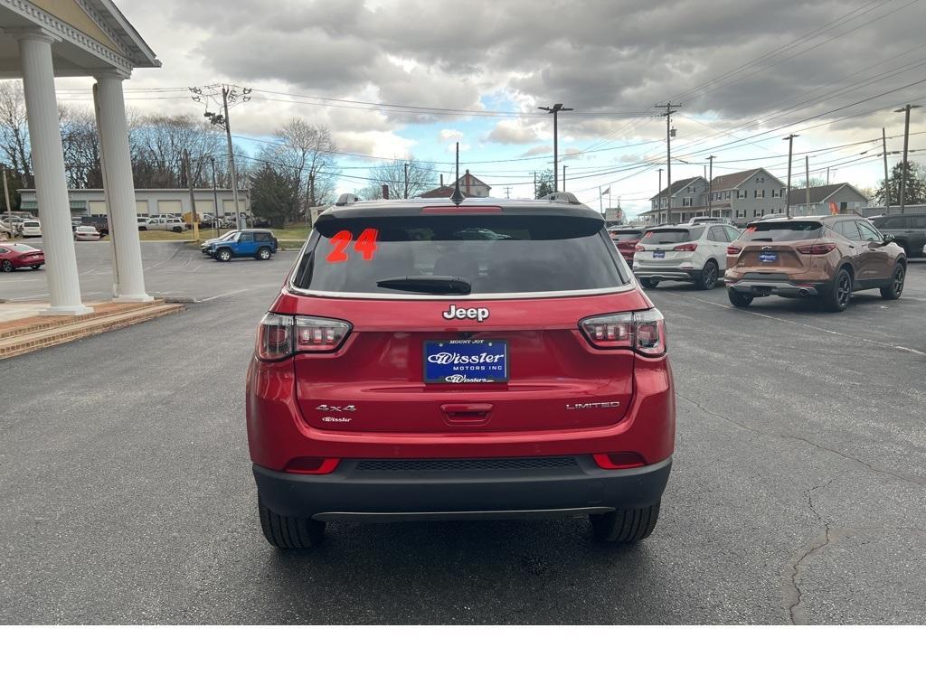 used 2024 Jeep Compass car, priced at $25,900