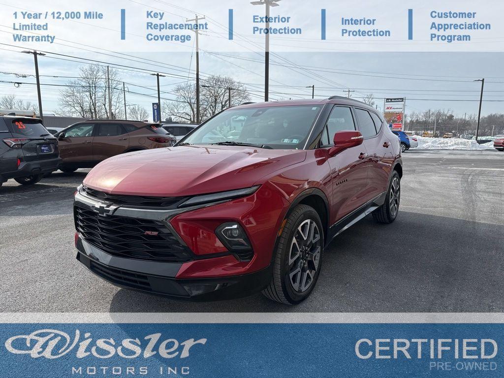 used 2023 Chevrolet Blazer car, priced at $35,300