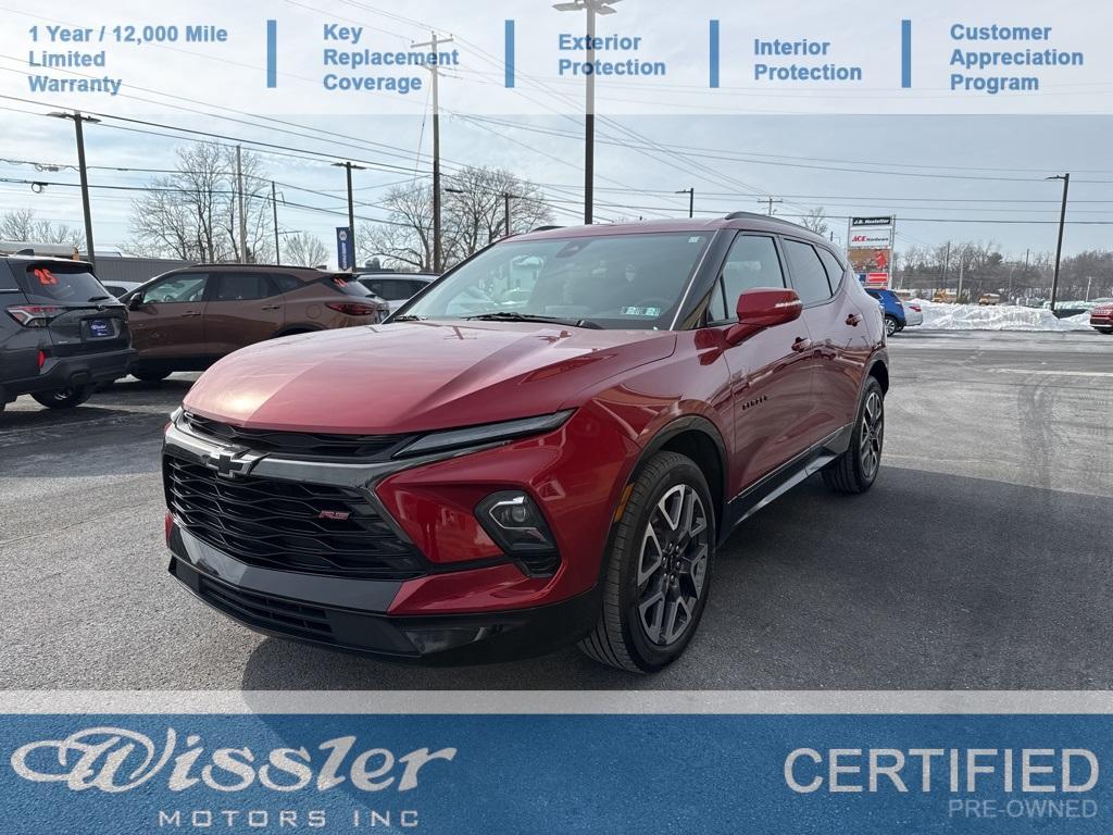 used 2023 Chevrolet Blazer car, priced at $35,300