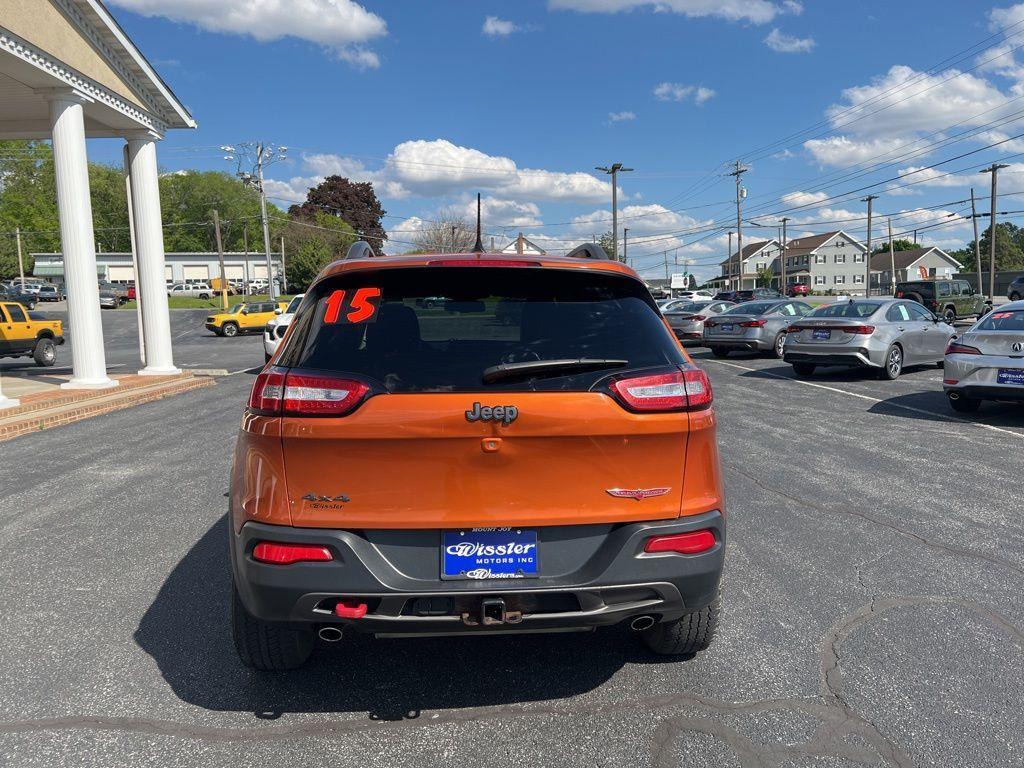 used 2015 Jeep Cherokee car, priced at $10,500