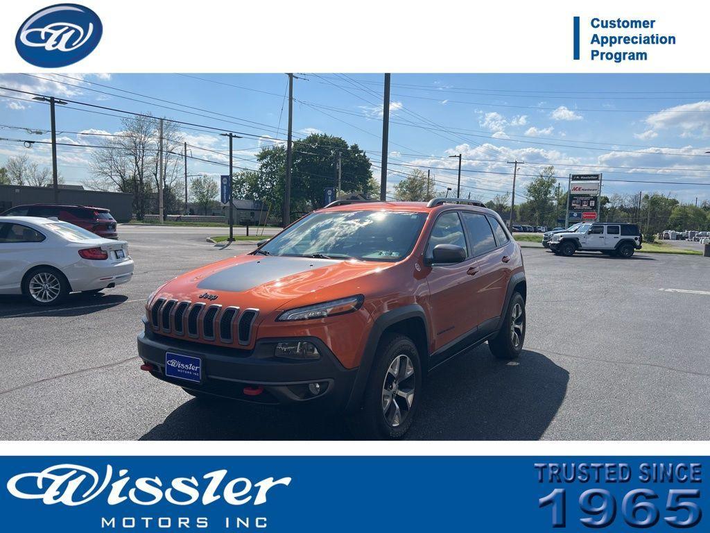 used 2015 Jeep Cherokee car, priced at $10,500