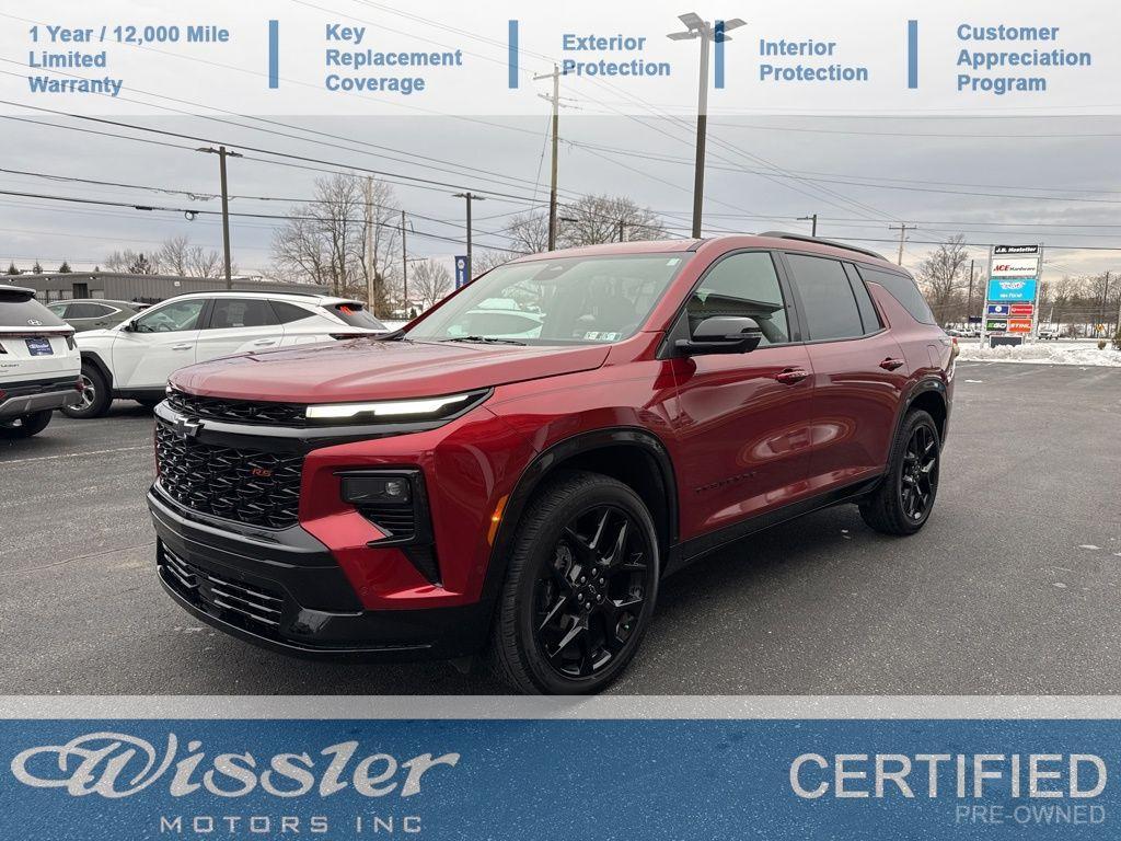 used 2024 Chevrolet Traverse car, priced at $48,900