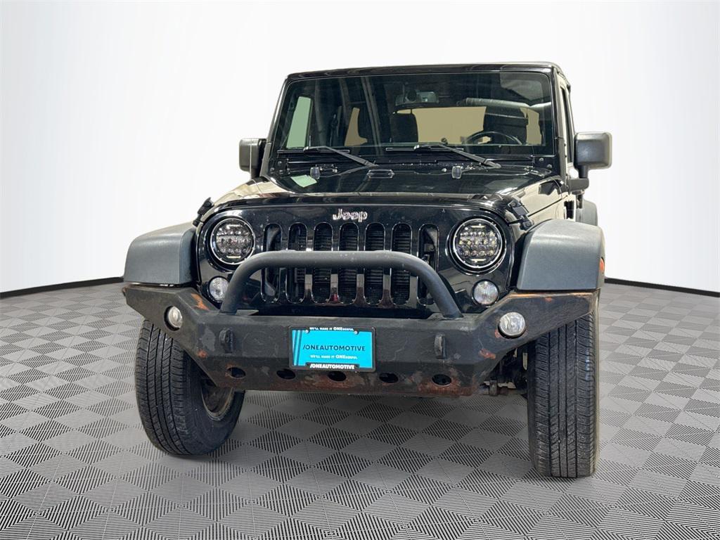 used 2016 Jeep Wrangler Unlimited car, priced at $18,422
