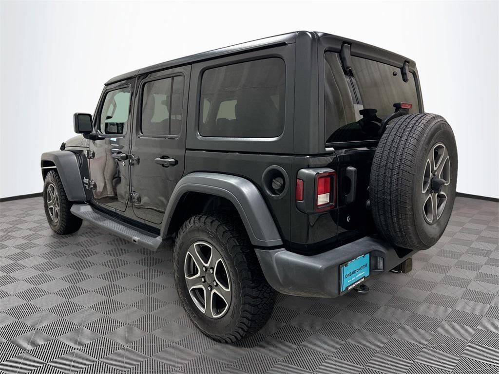 used 2018 Jeep Wrangler Unlimited car, priced at $18,997